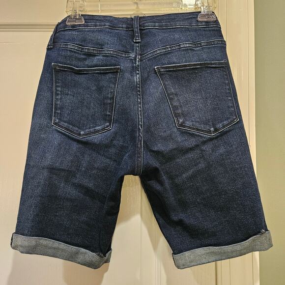 Universal Thread Denim‎ Cuffed High Rise Bermuda Jorts Shorts Size 6/28R - Picture 6 of 6